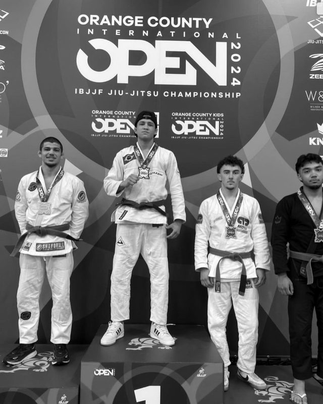 Pódio do Orange County International Open